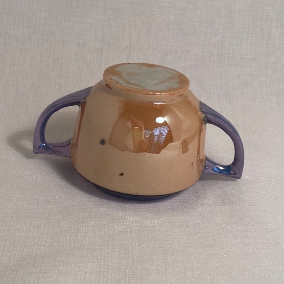 Vintage Lusterware Sugar Bowl - Picture 6 of 9